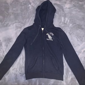 Hollister zip up sweater
